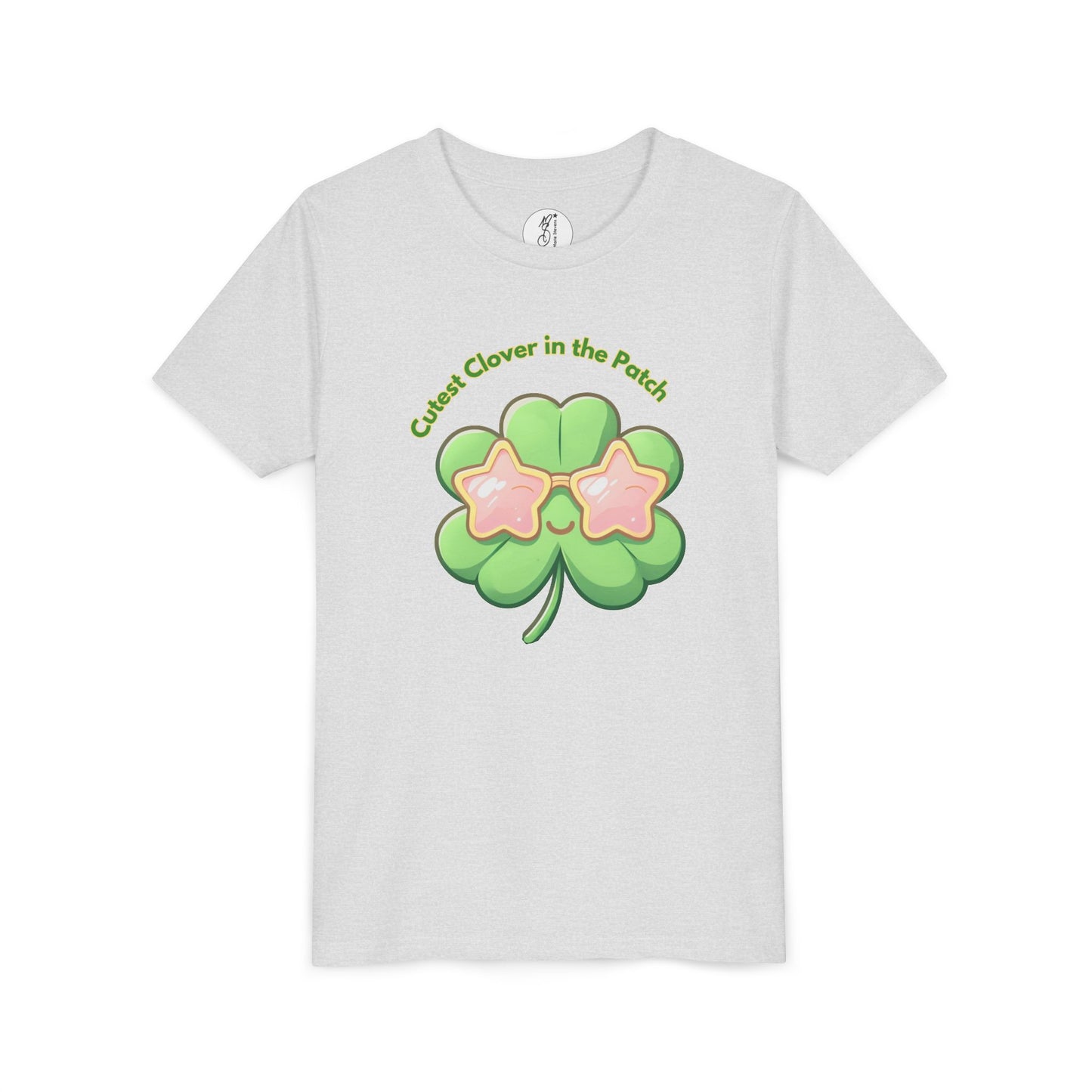 Cute Clover Youth Short Sleeve Tee - Perfect for St. Patrick's Day and Everyday Fun