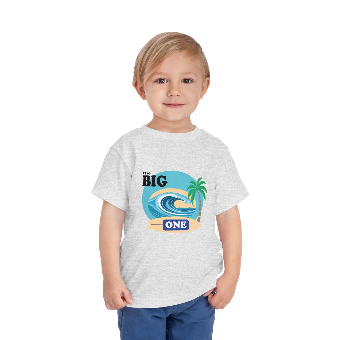 The Big One.. Birthday Toddler Short Sleeve Tee