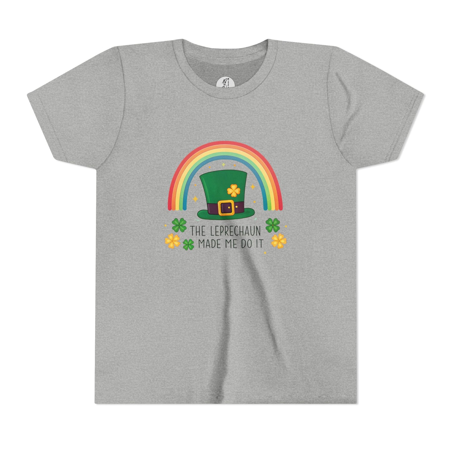 St. Patrick's Day Youth Tee - 'The Leprechaun Made Me Do It'