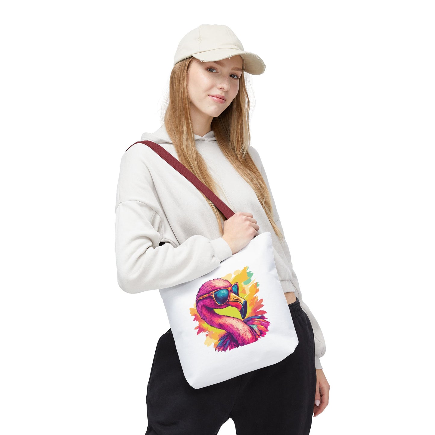 Vibrant Flamingo Tote Bag