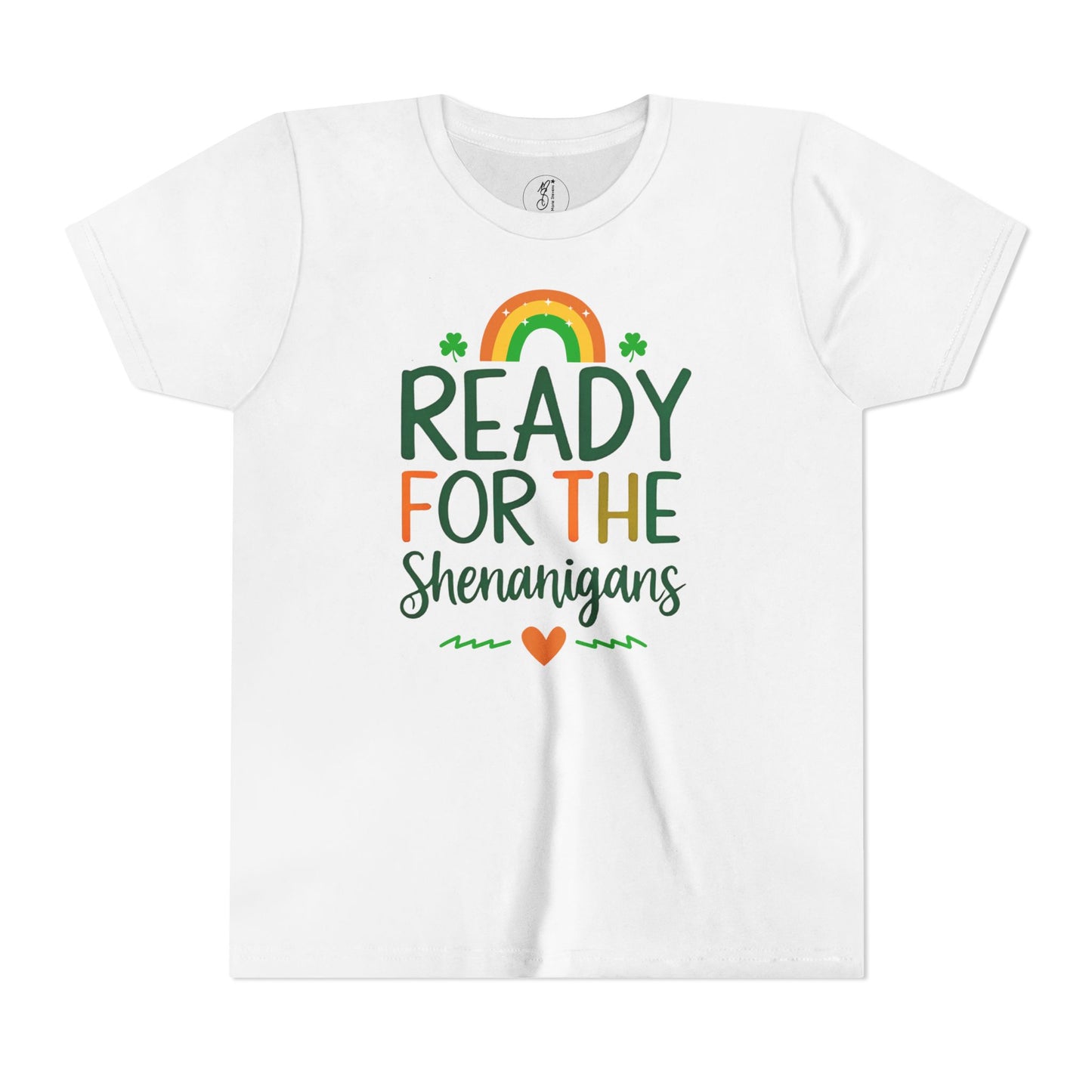 Ready for the Shenanigans Youth Short Sleeve Tee - Perfect for St. Patrick's Day Fun