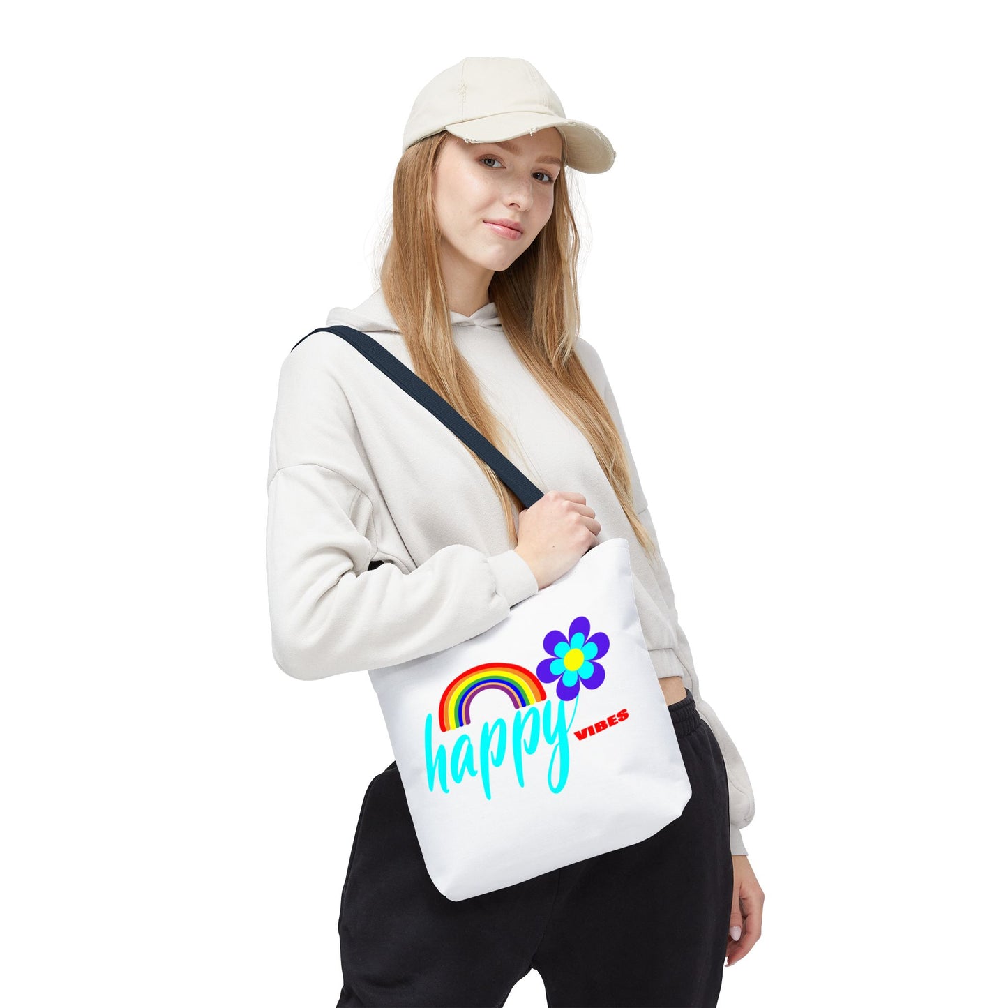 Happy Vibes Tote Bag