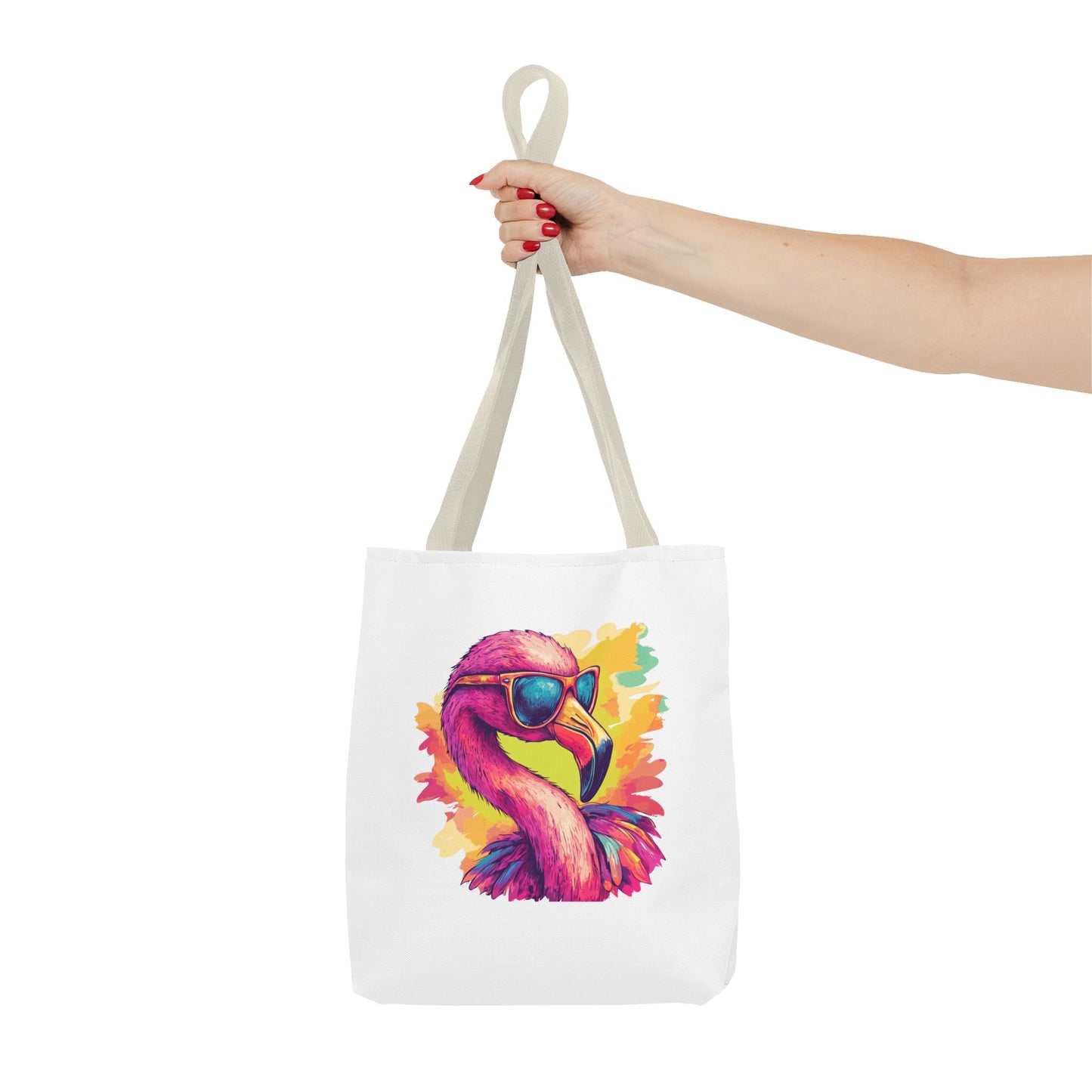 Vibrant Flamingo Tote Bag
