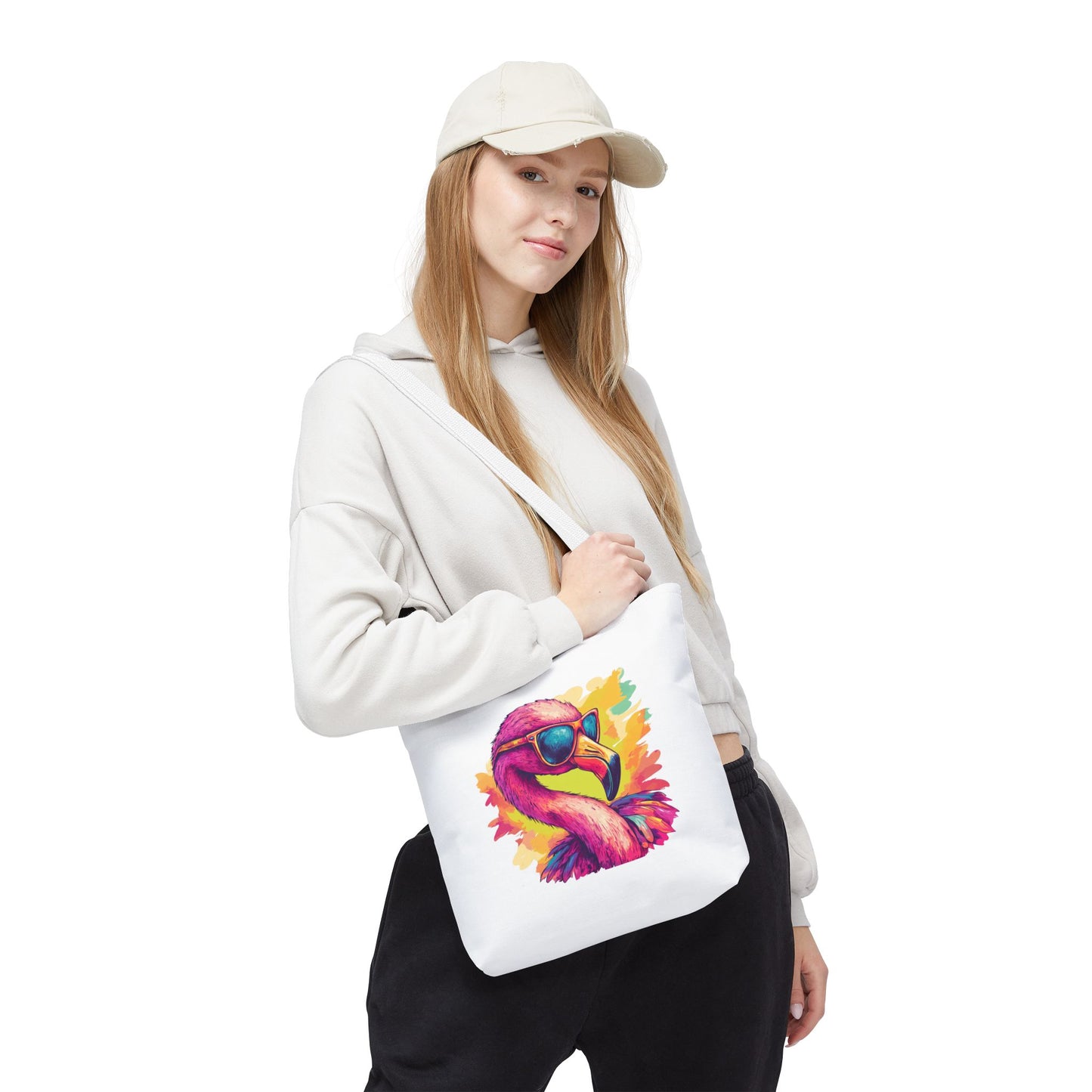 Vibrant Flamingo Tote Bag
