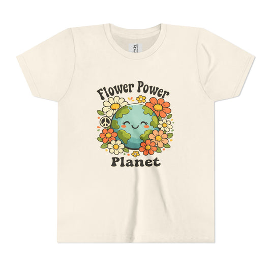 Flower Power Planet - Youth Graphic Tee