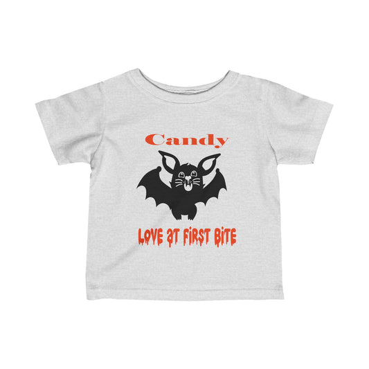 Love at First Bite Vampire Bat Toddler Tee