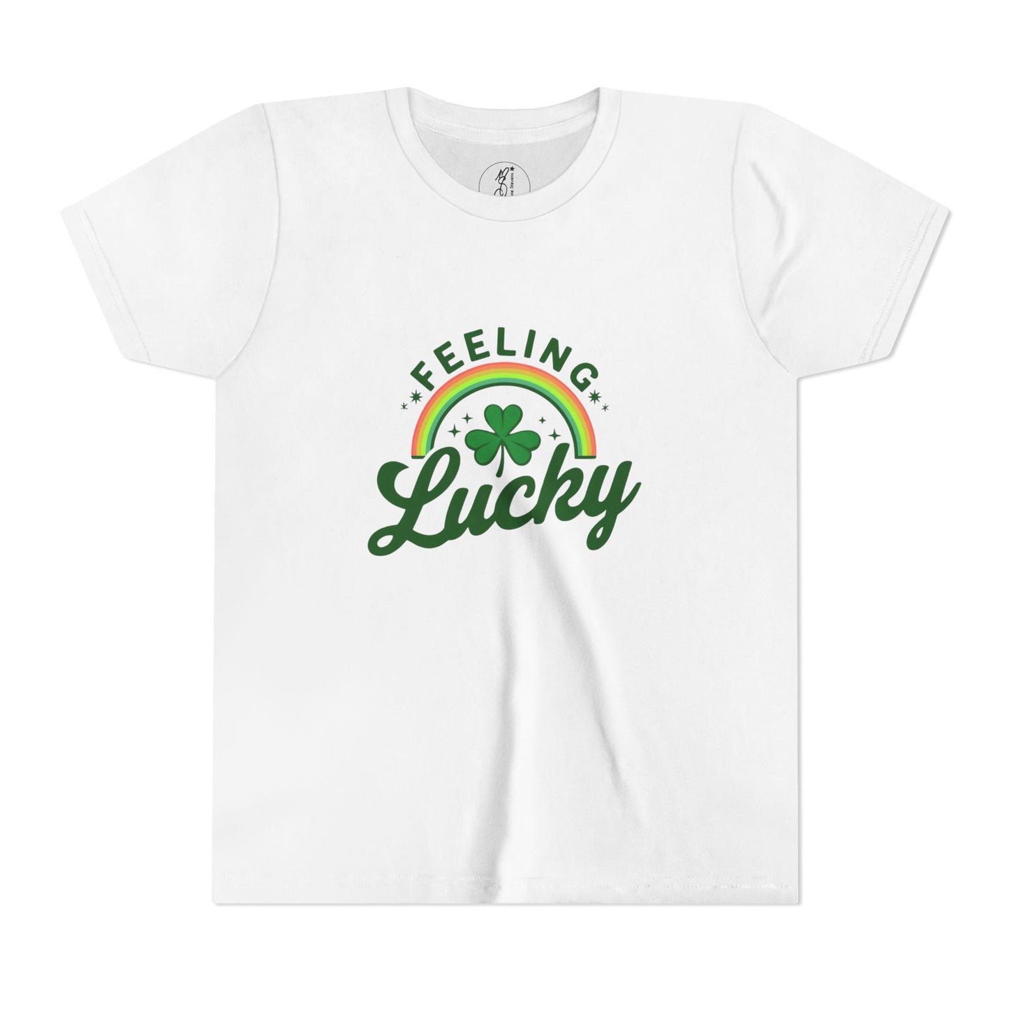 Feeling Lucky Youth Tee - Shamrock Graphic for St. Patrick's Day