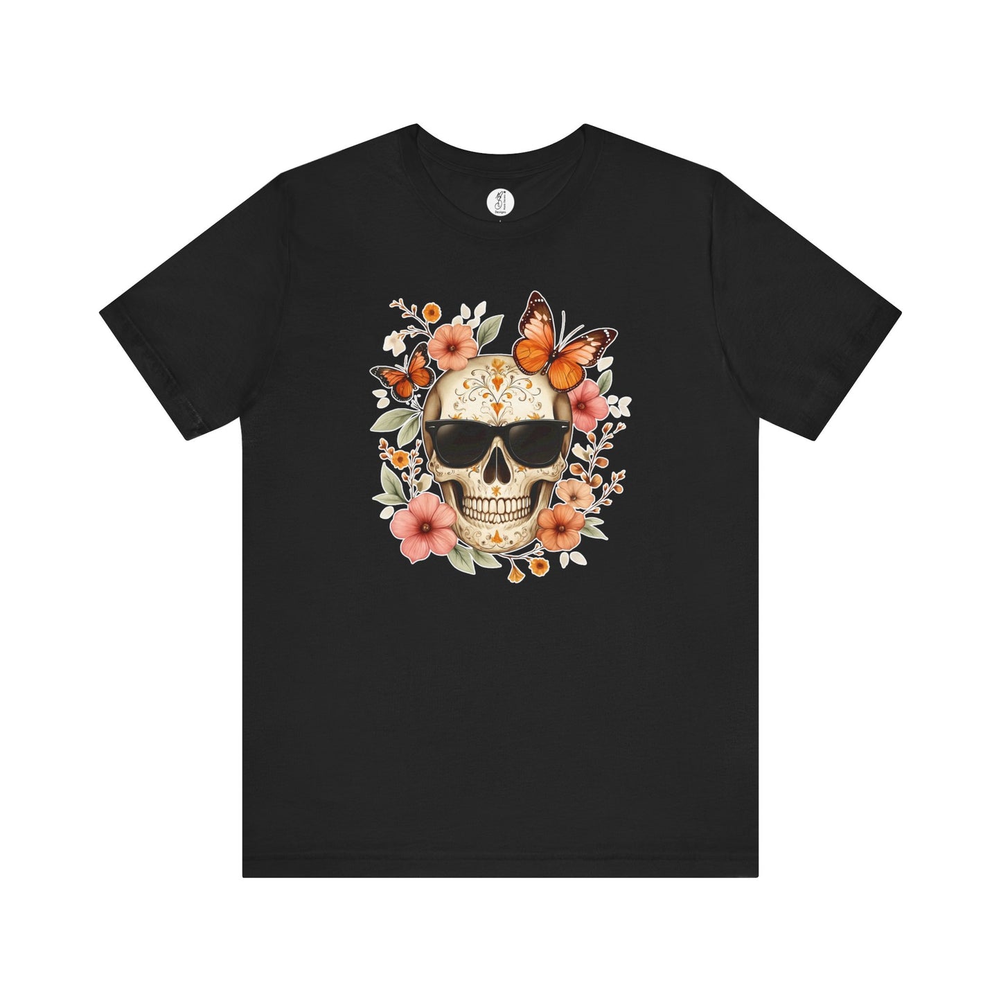 Mariposo · Butterfly Soul Sugar Skull Tee · Dia de los Muertos Unisex Shirt”