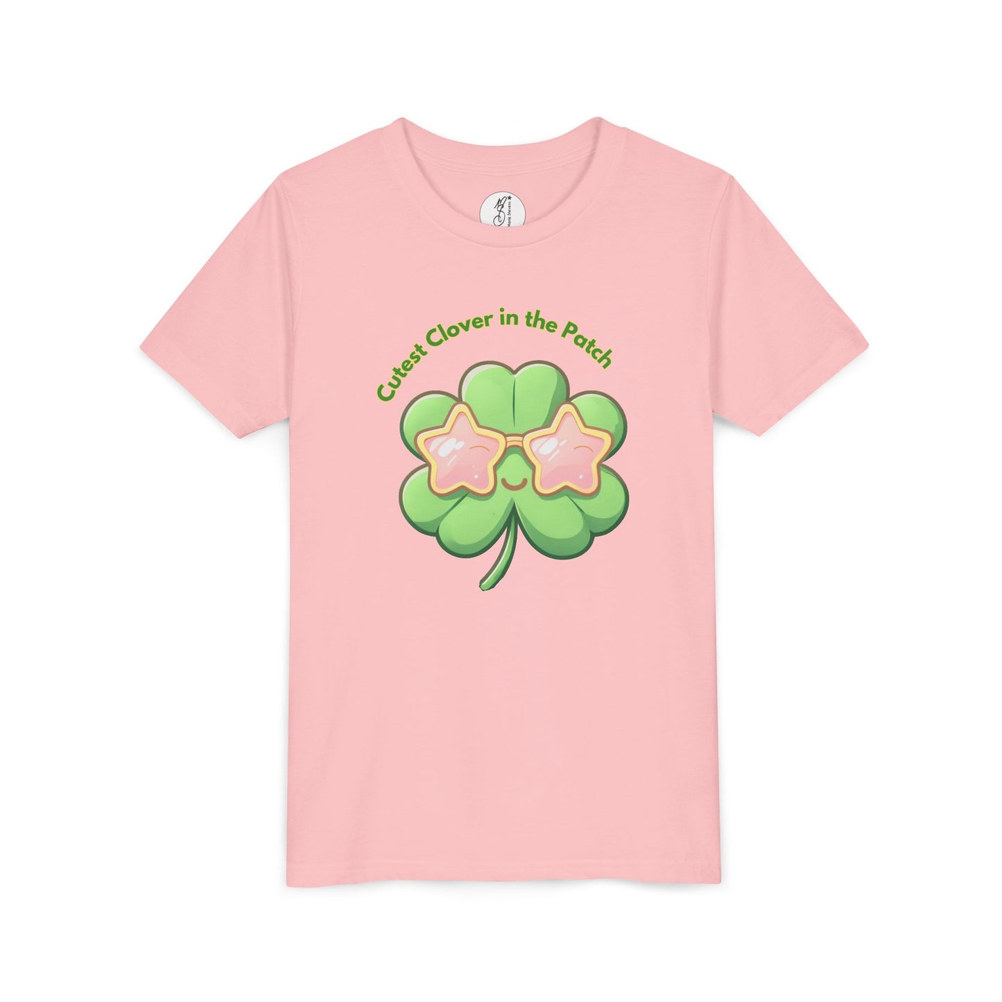 Cute Clover Youth Short Sleeve Tee - Perfect for St. Patrick's Day and Everyday Fun