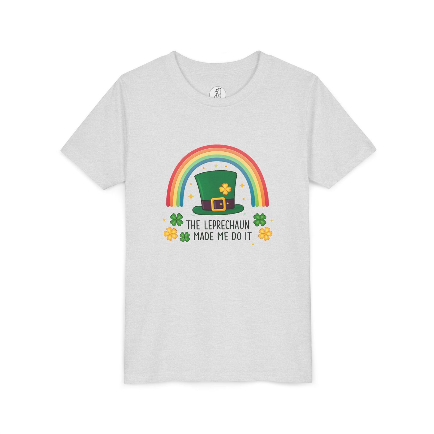 St. Patrick's Day Youth Tee - 'The Leprechaun Made Me Do It'