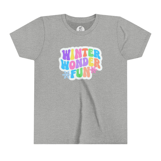 Winter Wonder Fun Youth Short Sleeve Tee