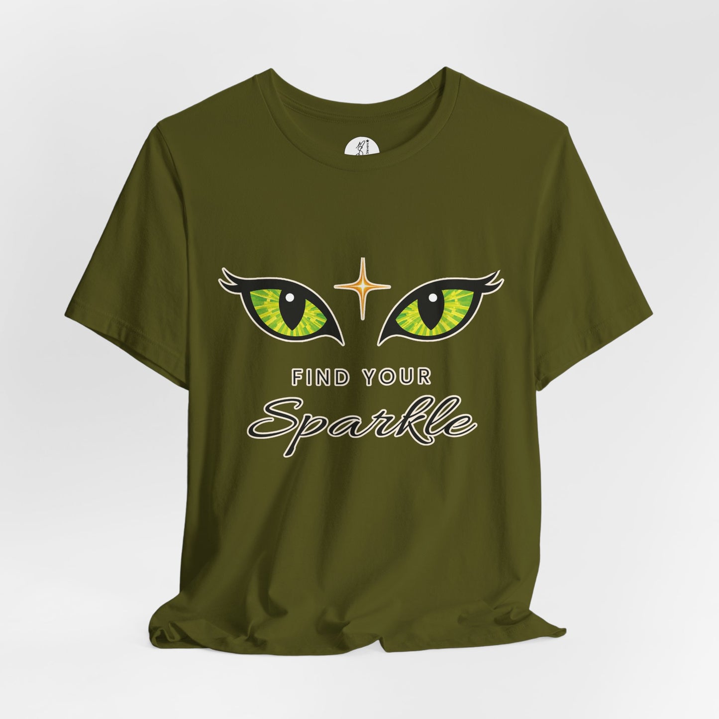 Find Your Sparkle T-Shirt — Cat Eyes Graphic Tee