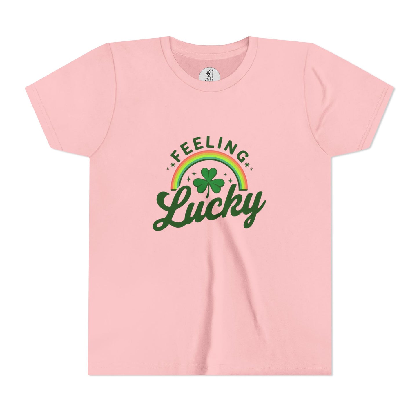 Feeling Lucky Youth Tee - Shamrock Graphic for St. Patrick's Day