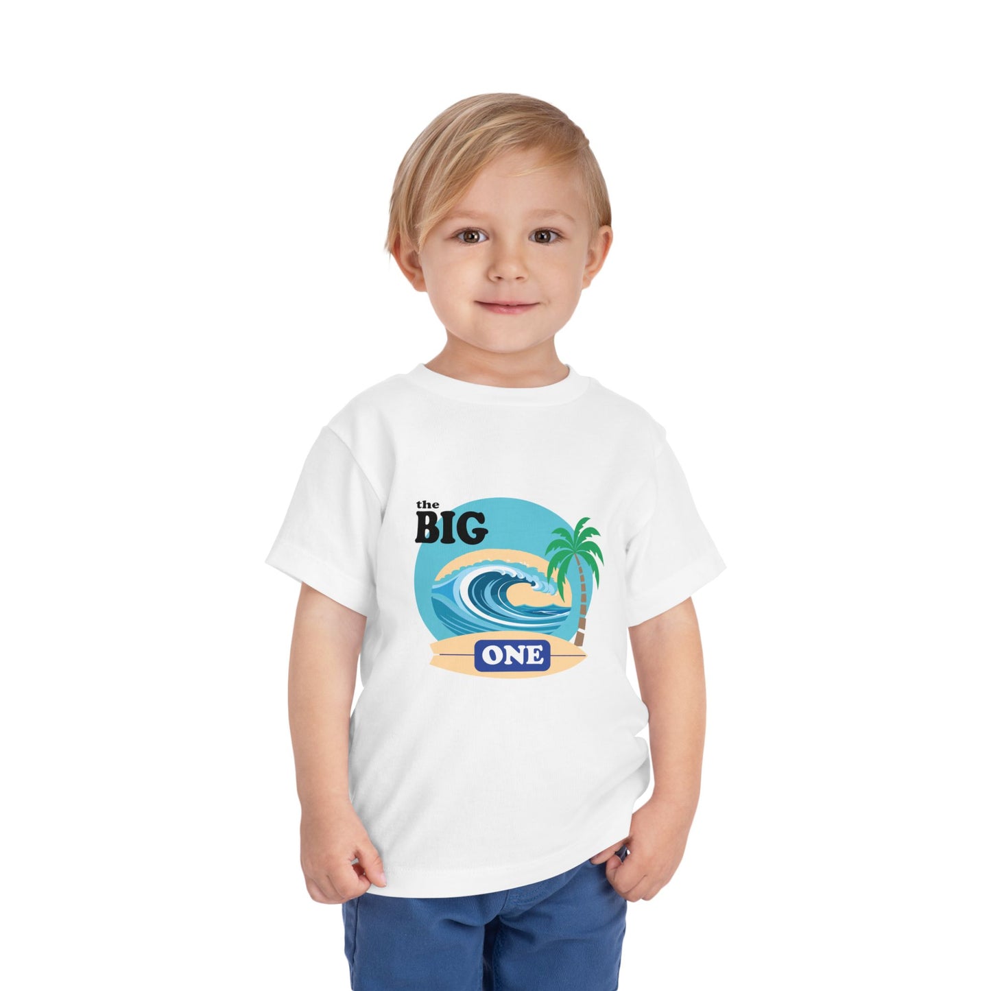 The Big One.. Birthday Toddler Short Sleeve Tee