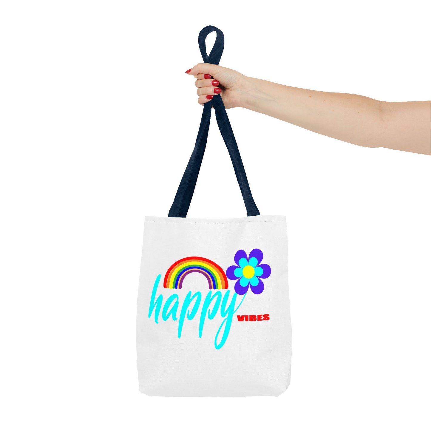 Happy Vibes Tote Bag
