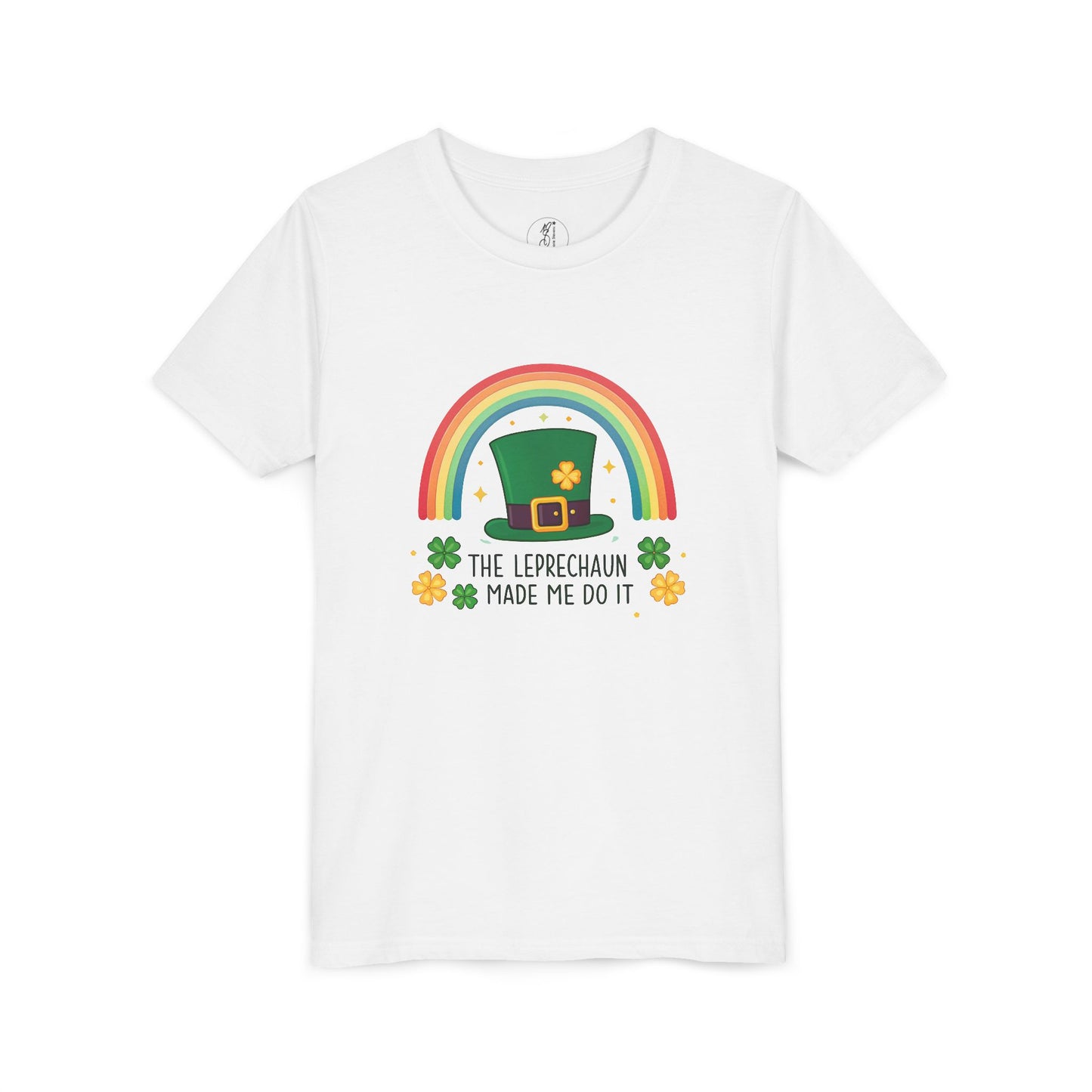 St. Patrick's Day Youth Tee - 'The Leprechaun Made Me Do It'