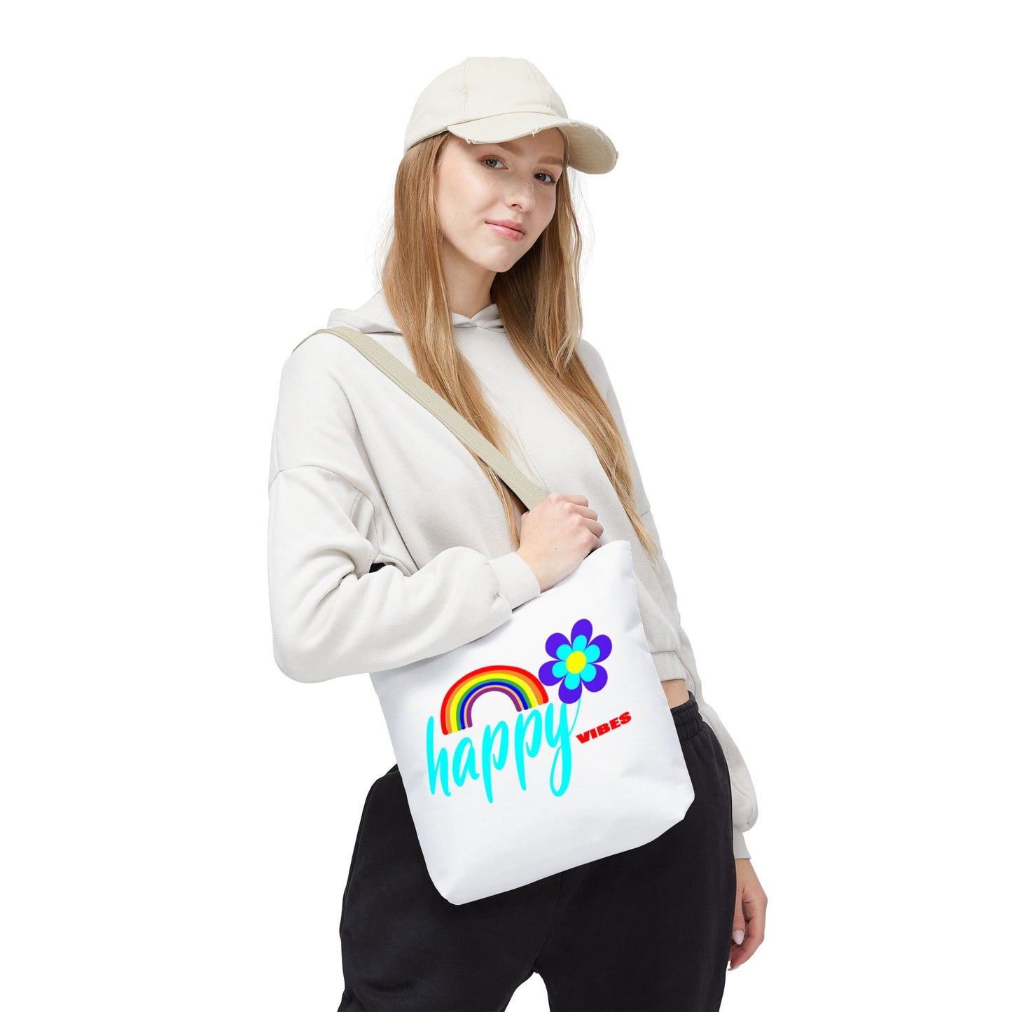 Happy Vibes Tote Bag