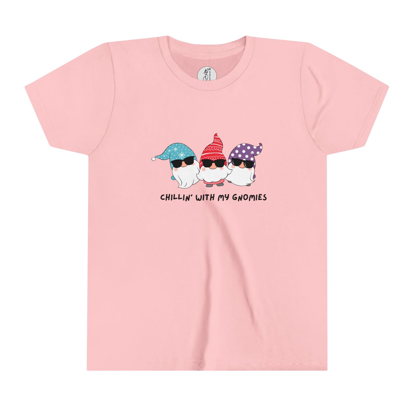 Chillin' with my Gnomies Youth Short Sleeve Tee