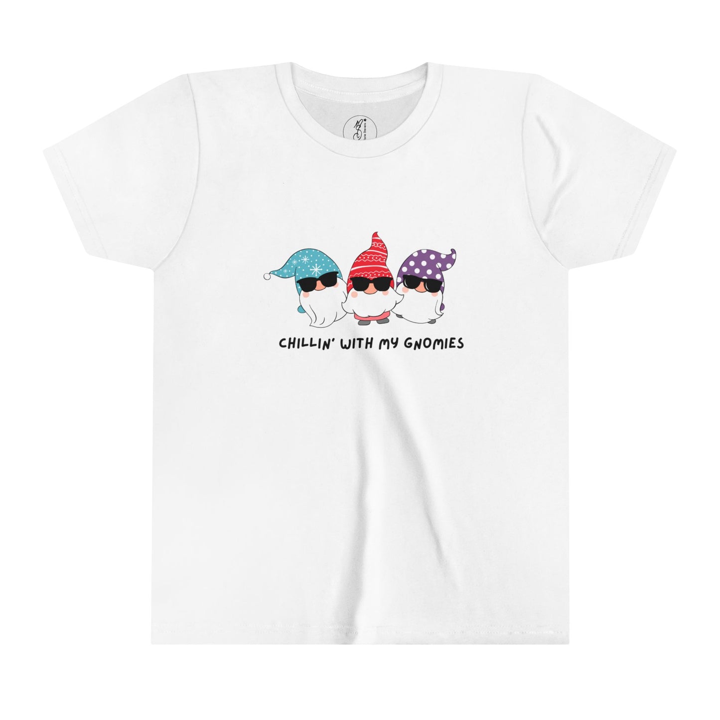 Chillin' with my Gnomies Youth Short Sleeve Tee