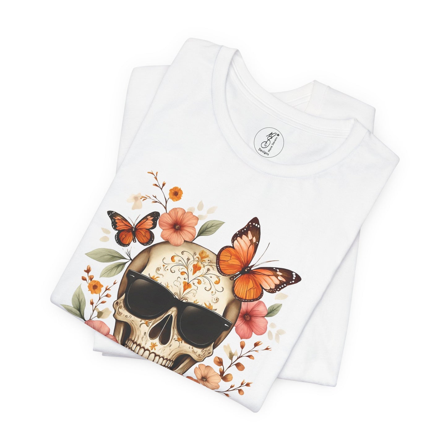 Mariposo · Butterfly Soul Sugar Skull Tee · Dia de los Muertos Unisex Shirt”