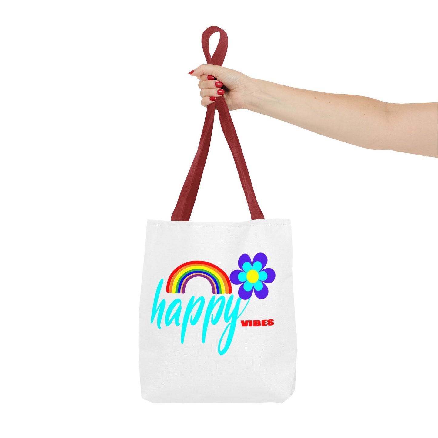 Happy Vibes Tote Bag