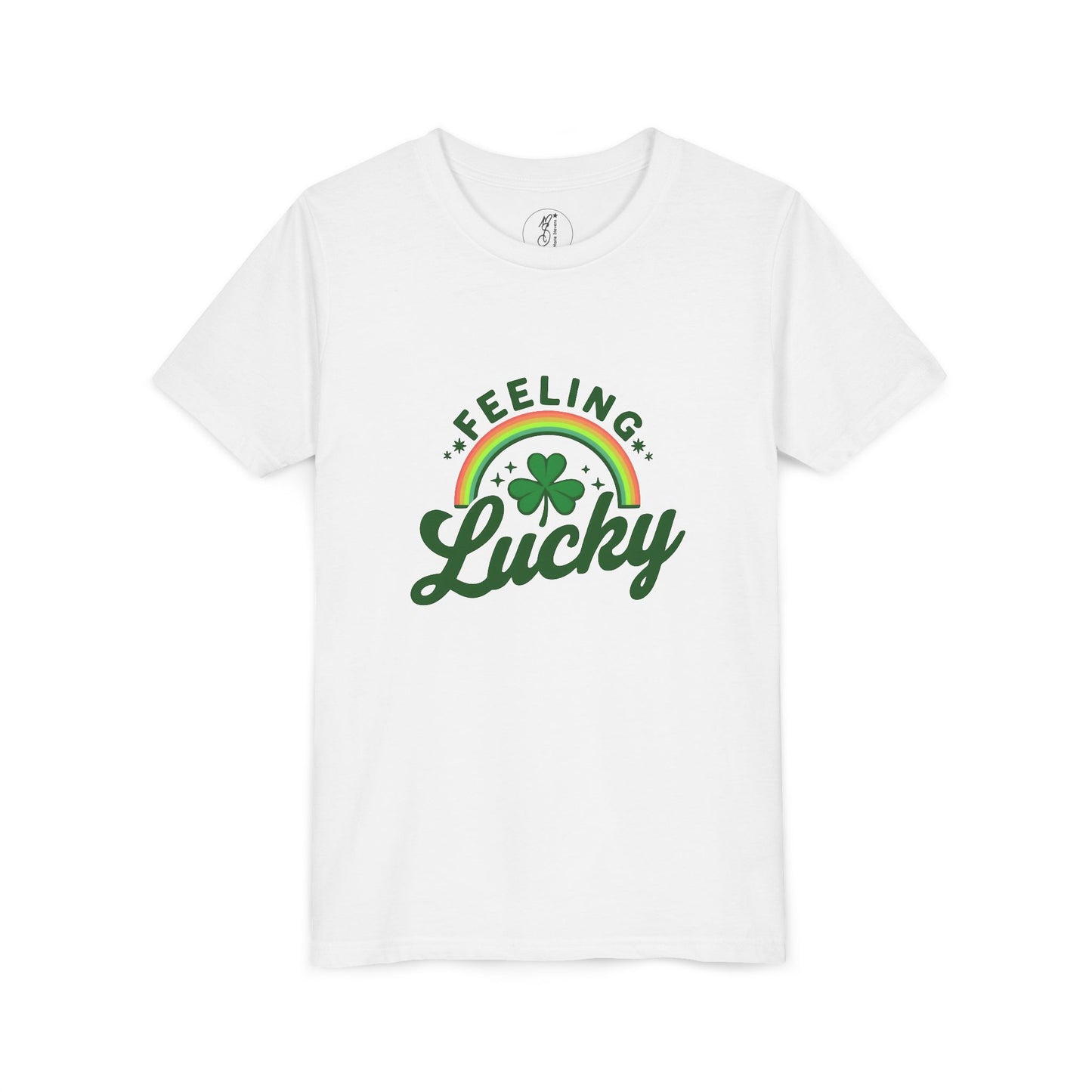 Feeling Lucky Youth Tee - Shamrock Graphic for St. Patrick's Day