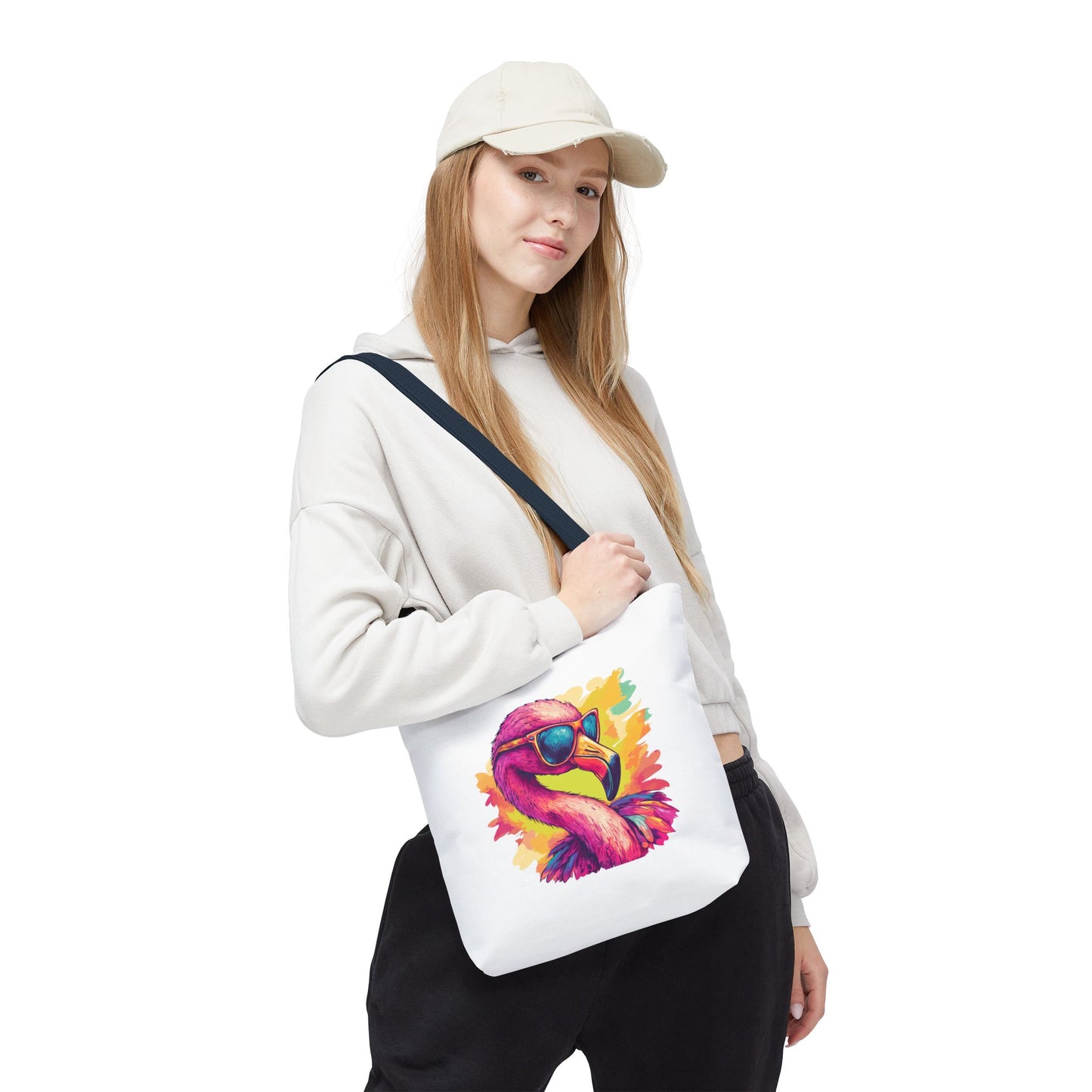 Vibrant Flamingo Tote Bag
