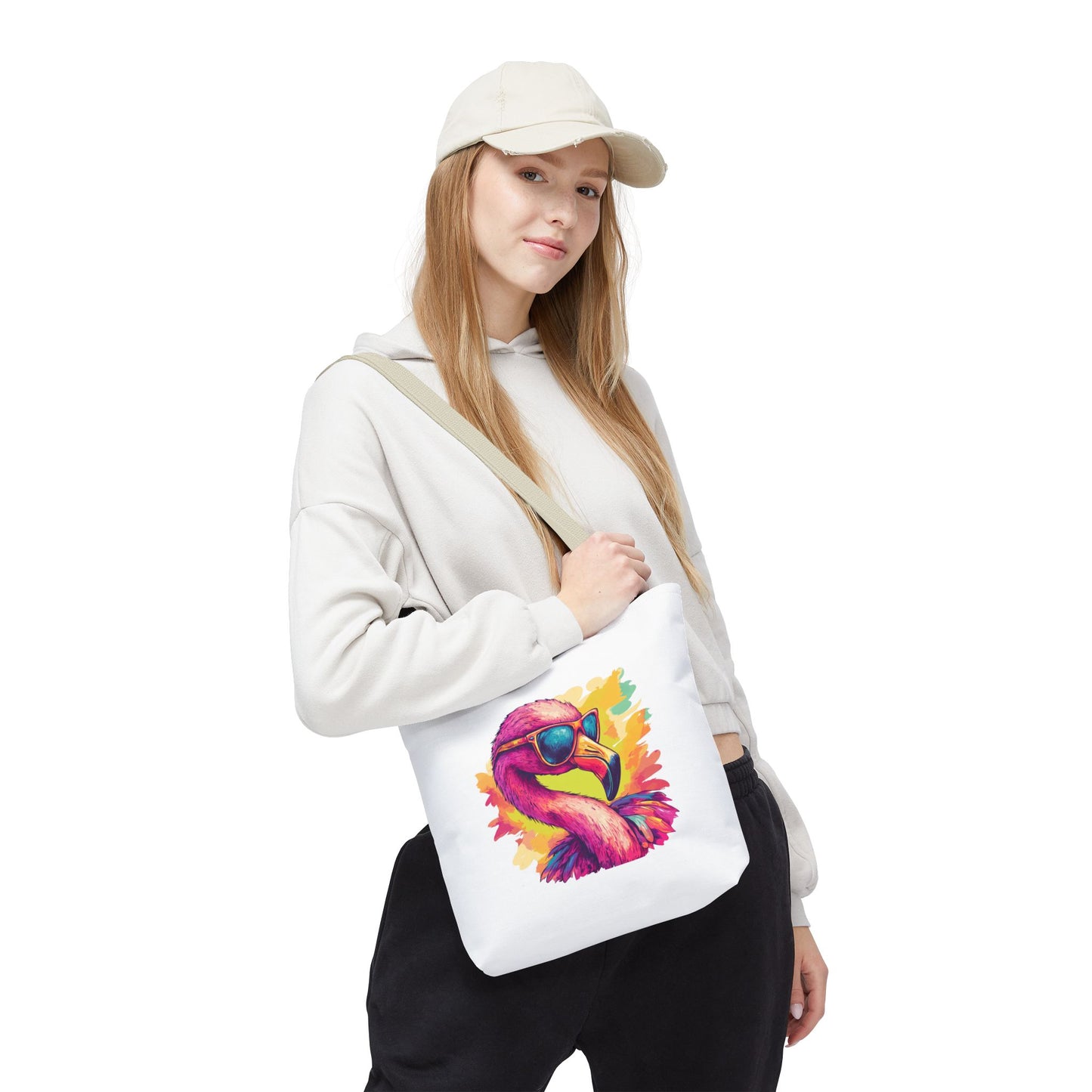 Vibrant Flamingo Tote Bag