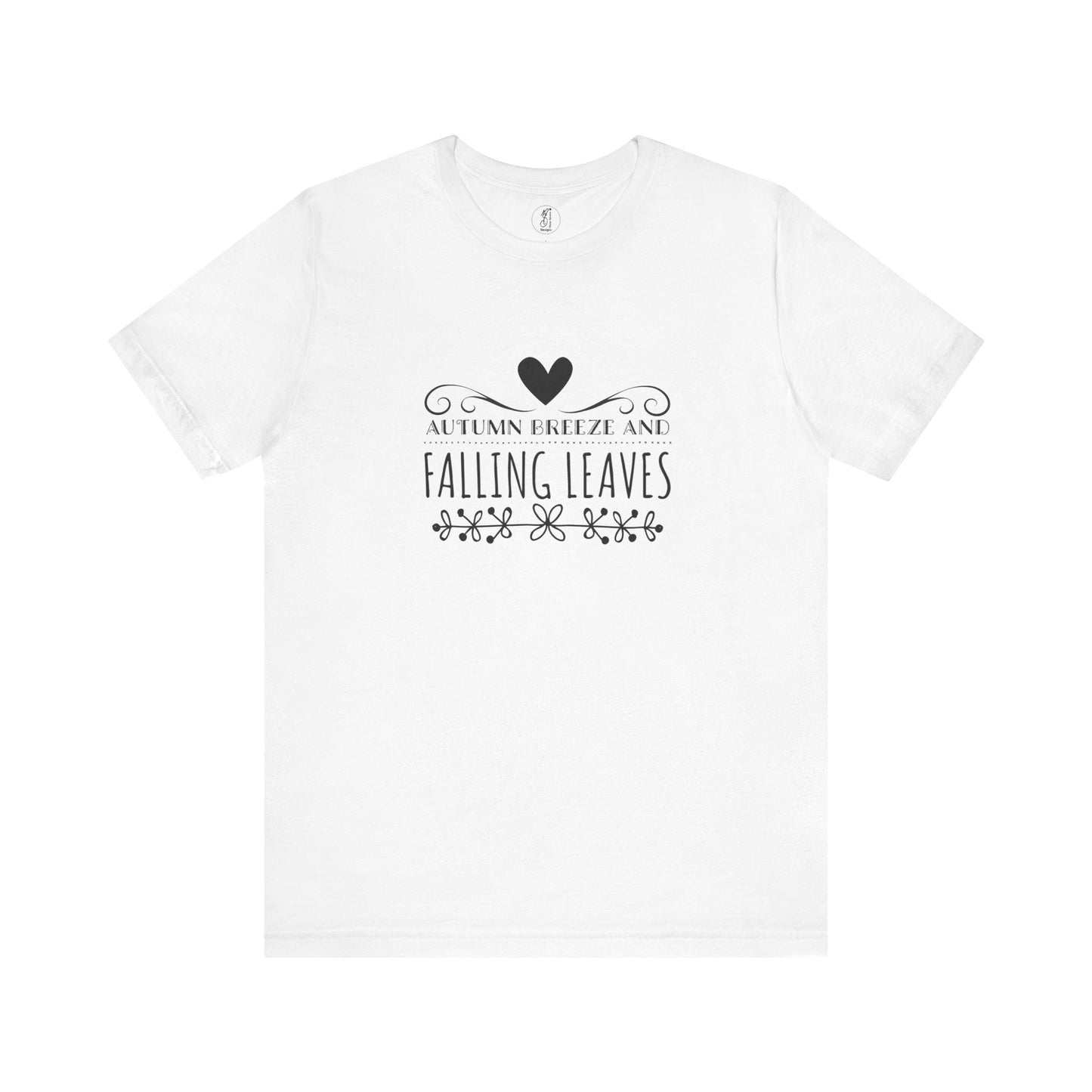 Autumn Breeze and Falling Leaves Unisex Tee