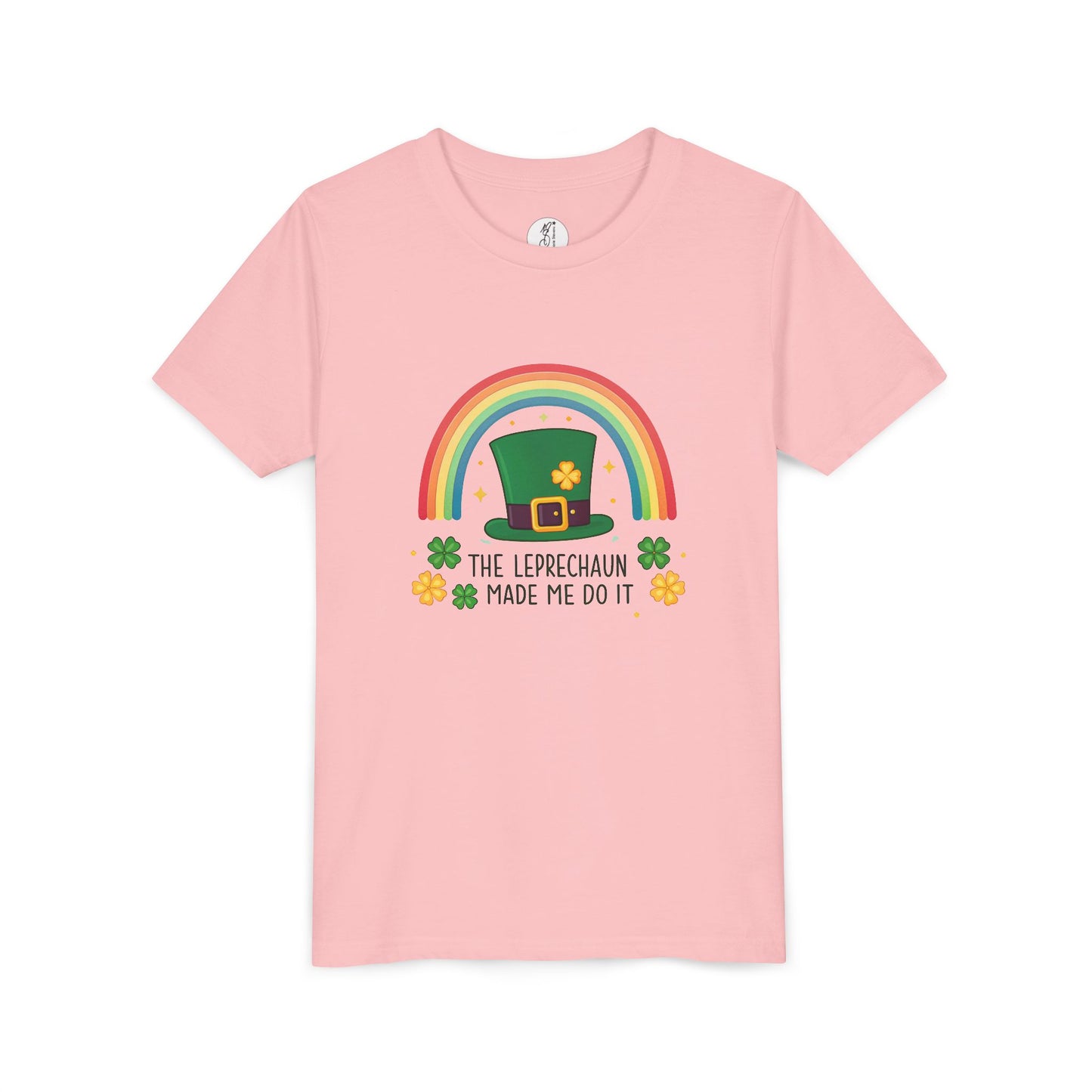 St. Patrick's Day Youth Tee - 'The Leprechaun Made Me Do It'