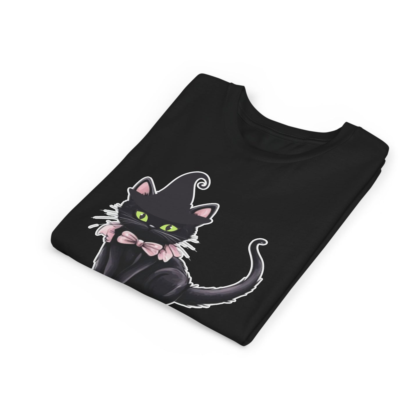 Purr-fectly Sweet & Spooky Cat Youth Tee