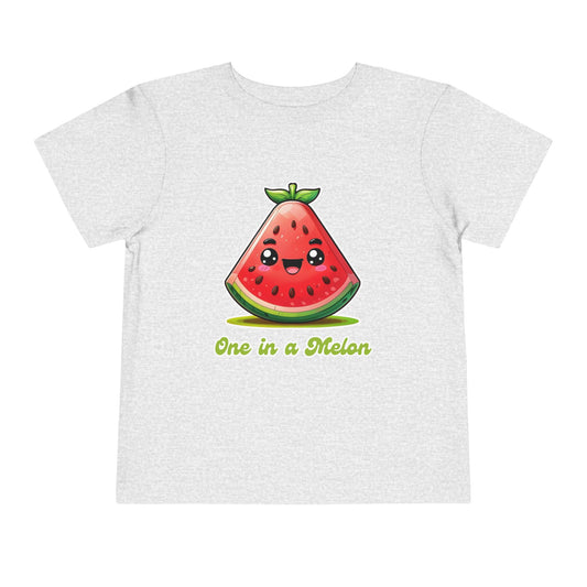 One in a Melon Toddler Short Sleeve Tee