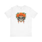 Aurelia – Golden Marigold Spirit Sugar Skull Día de los Muertos Unisex Tee