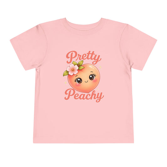 Pretty Peachy Toddler  short sleeve Tee
