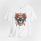 Santiago · Desert Wanderer Sugar Skull Tee · Dia de los Muertos Unisex Tee