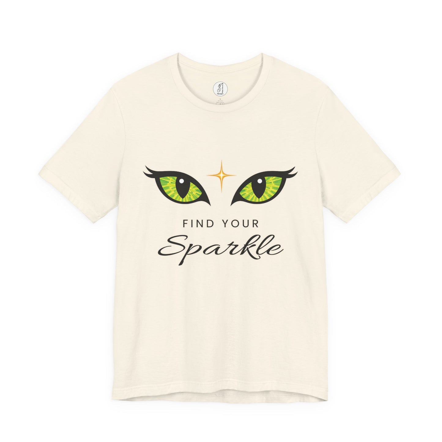 Find Your Sparkle T-Shirt — Cat Eyes Graphic Tee