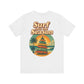 Surf Into the Season Tee — Retro Coastal Christmas Tee