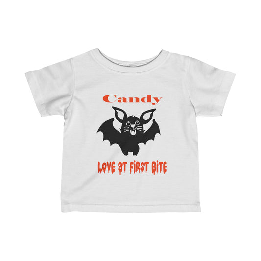 Love at First Bite Vampire Bat Toddler Tee