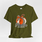 Pumpkin Season Tee — Leopard Bow Fall Pumpkin Graphic T‑Shirt