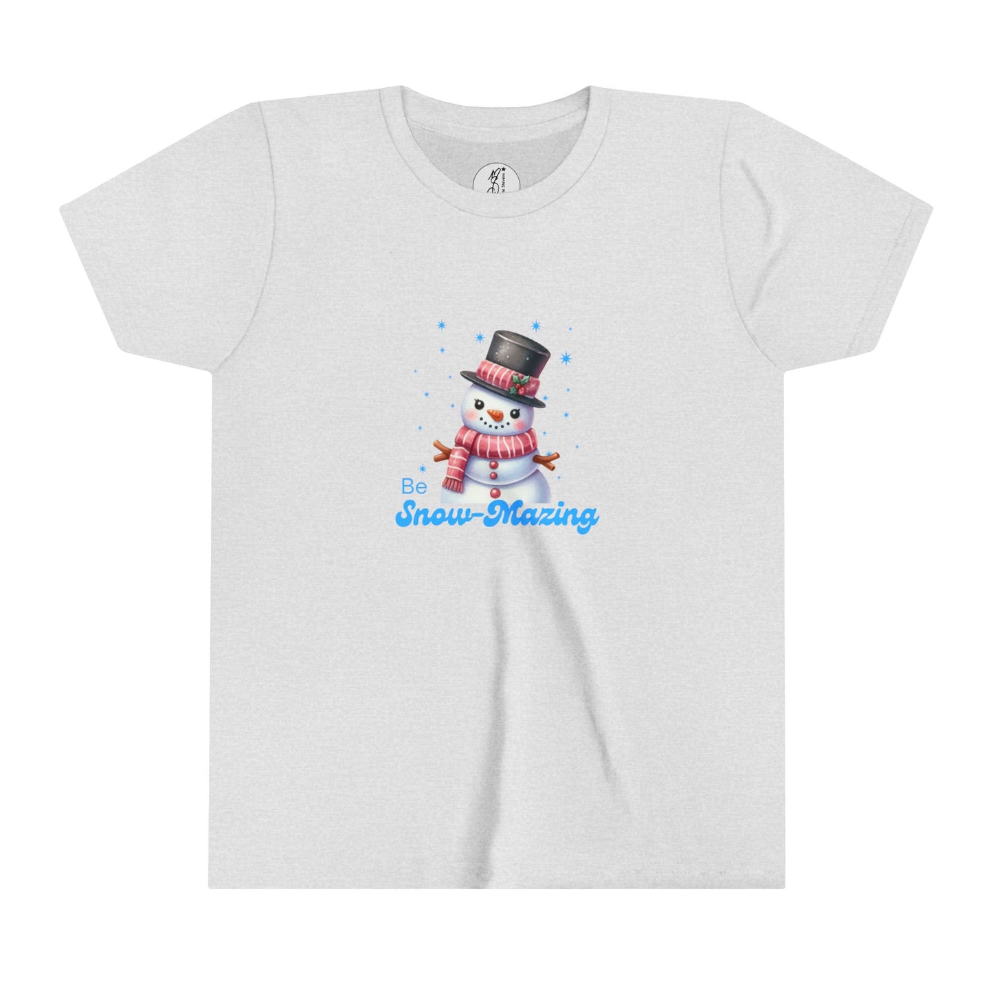 Be Snow- Mazing Youth Short Sleeve Tee