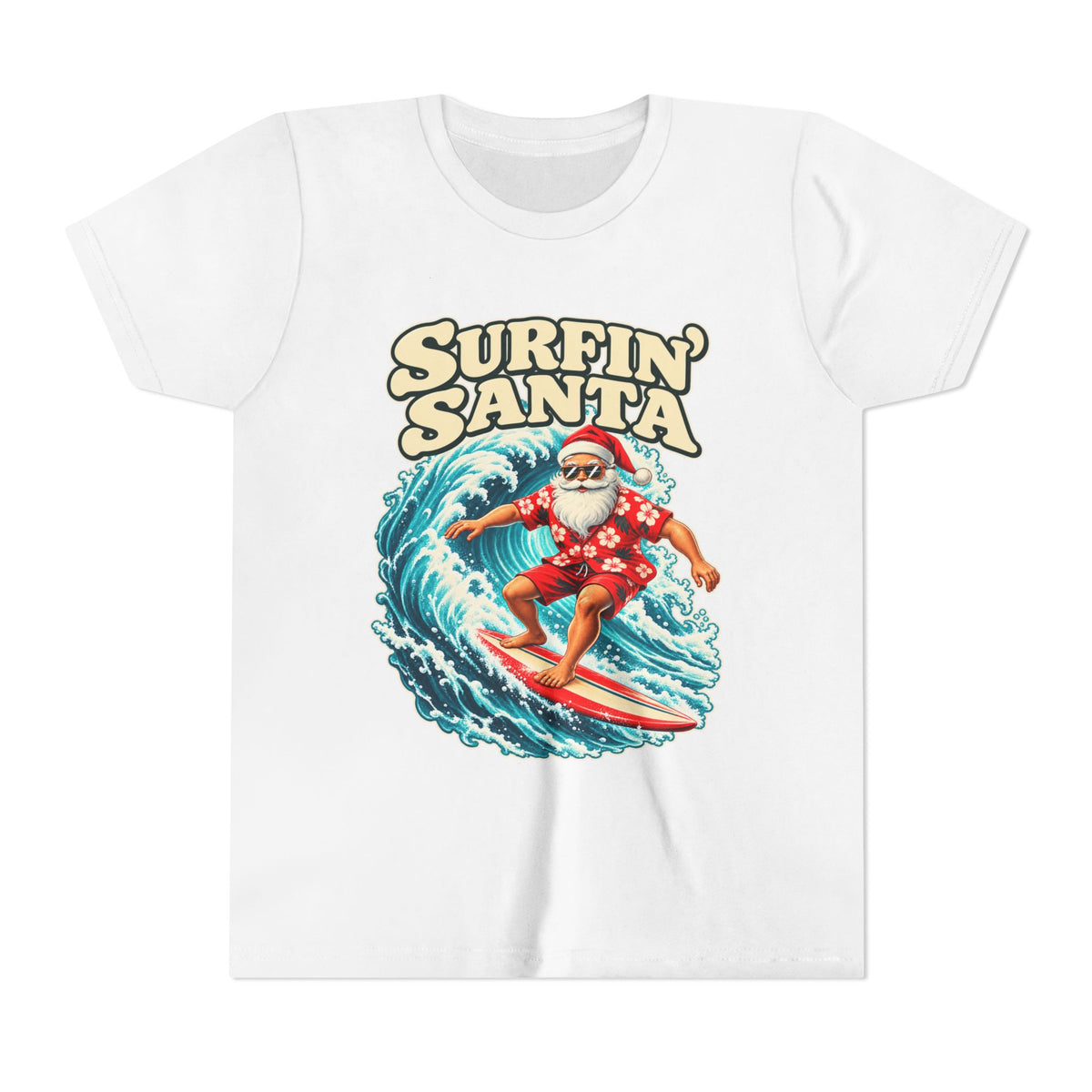 Surfin' Santa Youth Tee