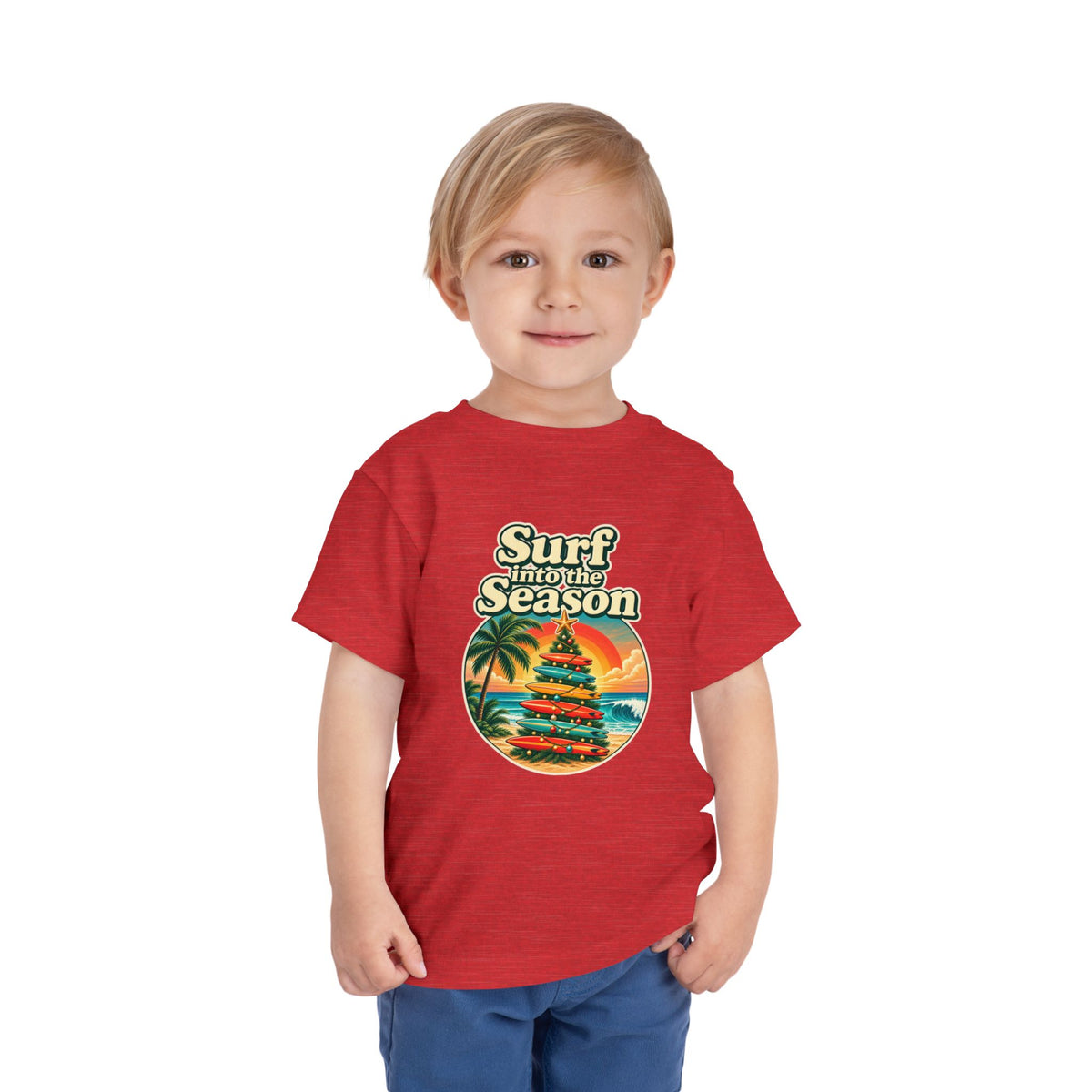Surf into the Season Toddler Tee