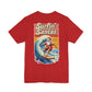 Surfin’ Santa – Retro Coastal Christmas Tee