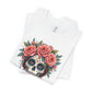 Rosalinda · Floral Sugar Skull Bella Canvas Tee · Dia de los Muertos Unisex T-Shirt