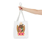 Tote Bag with Tropical Surf Design