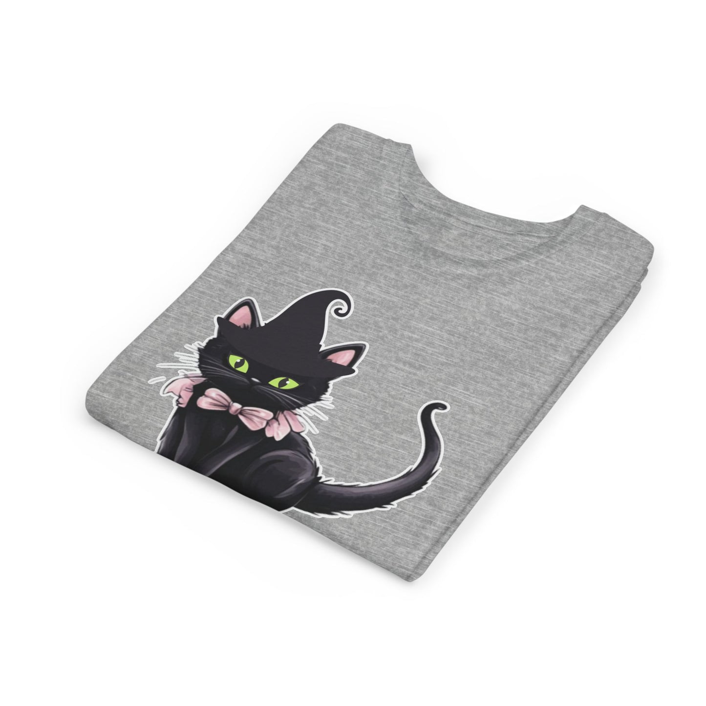 Purr-fectly Sweet & Spooky Cat Youth Tee