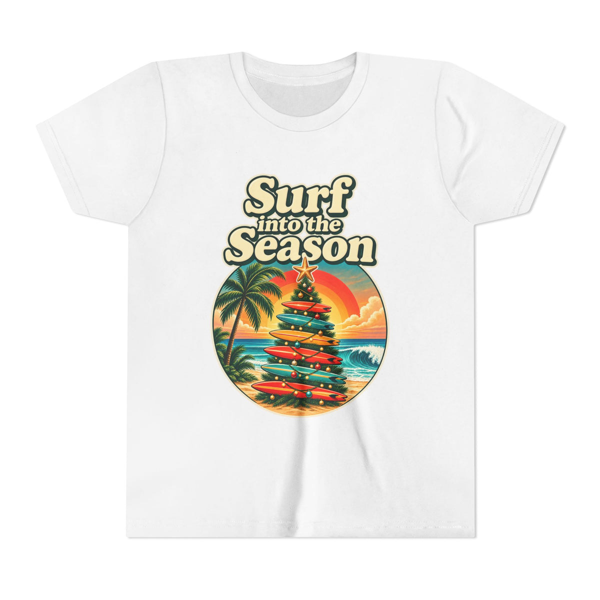 Surf Into the Season Youth Tee