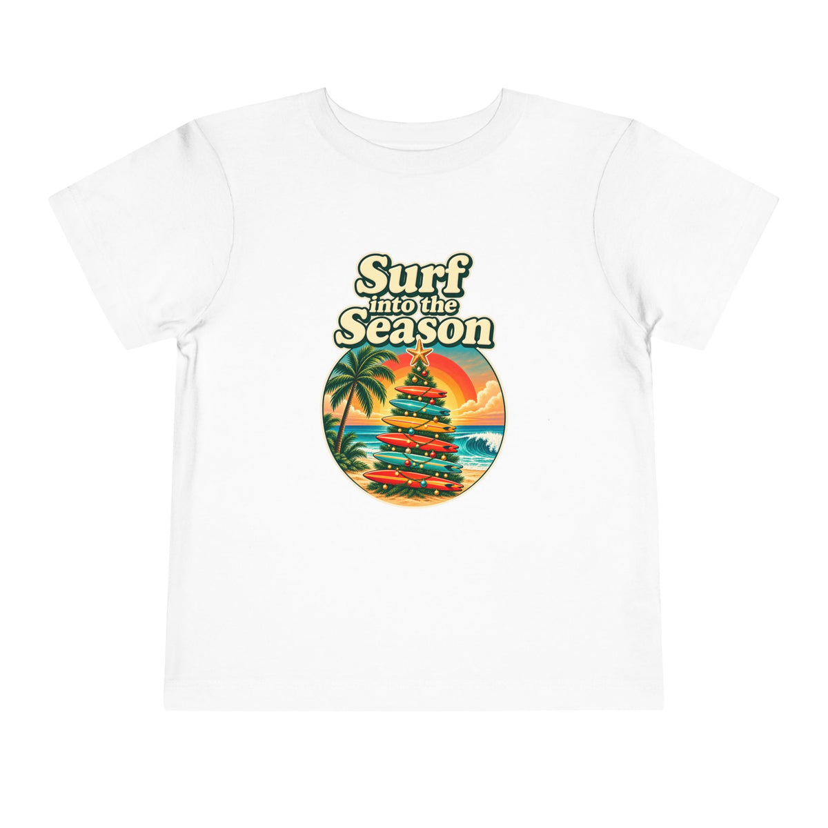 Surf into the Season Toddler Tee