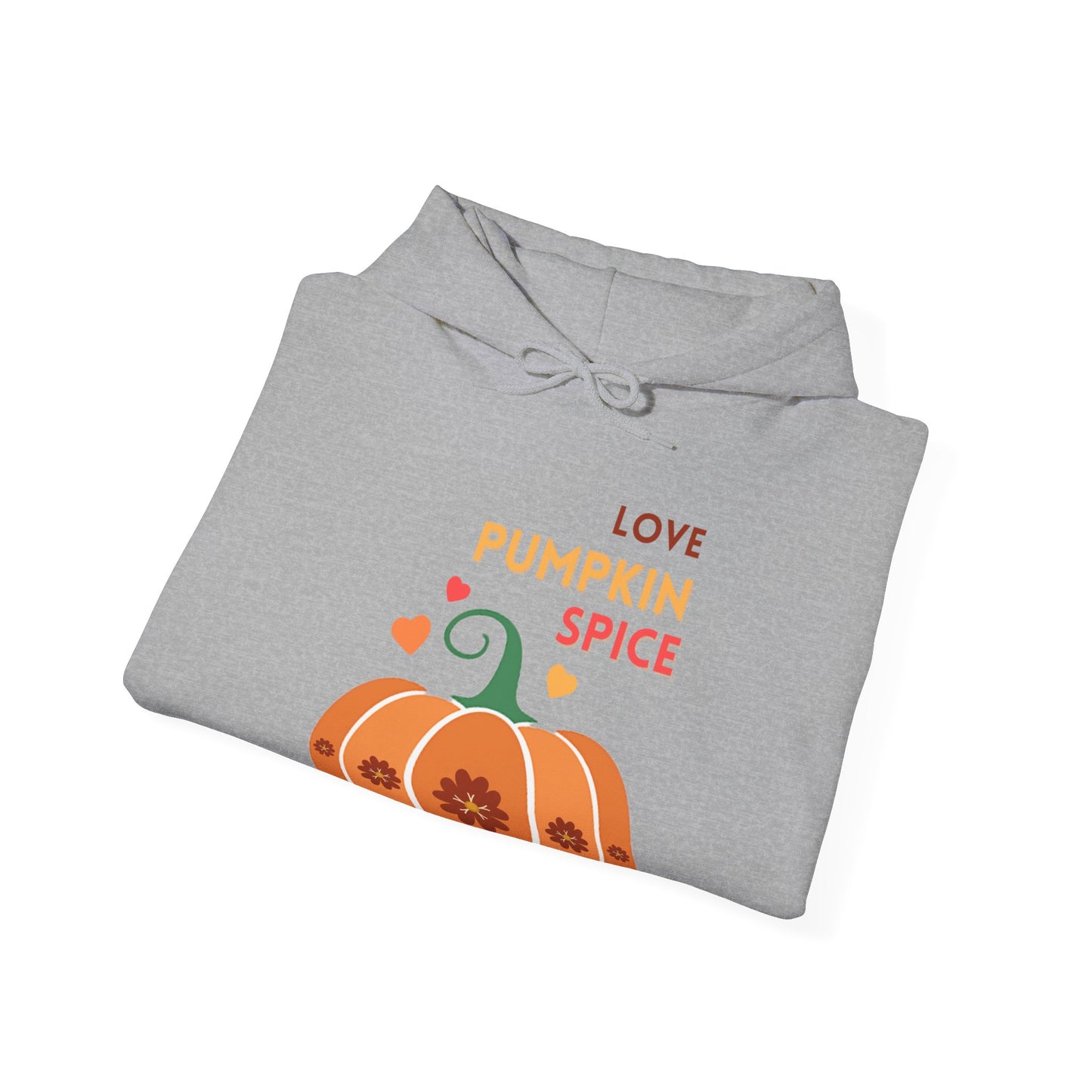 Love Pumpkin Spice Hooded Sweatshirt