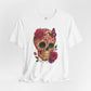 Valentina · Floral Butterfly Sugar Skull Tee · Dia de los Muertos Unisex Shirt